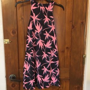 Carve Designs Sanitas Swim Dress in Flamingo Palms